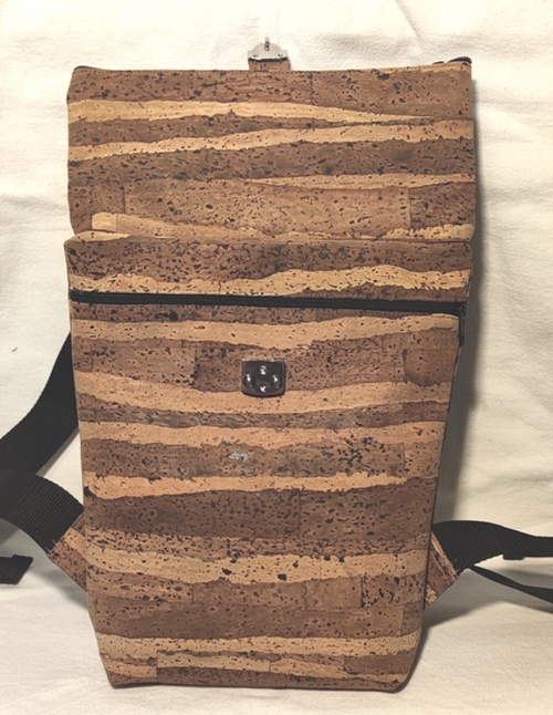 Abbildung: Rolltop Rucksack klein Miami  &ndash; Ansicht 2